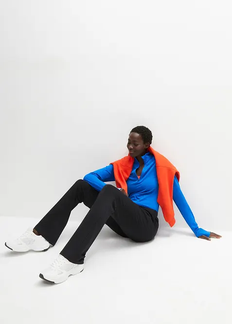 Pantalon en coton extensible, bonprix