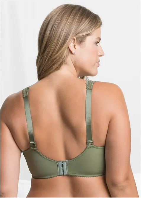 Lot de 2 soutiens-gorge minimiseurs &agrave; bretelles rembourr&eacute;es, bonprix