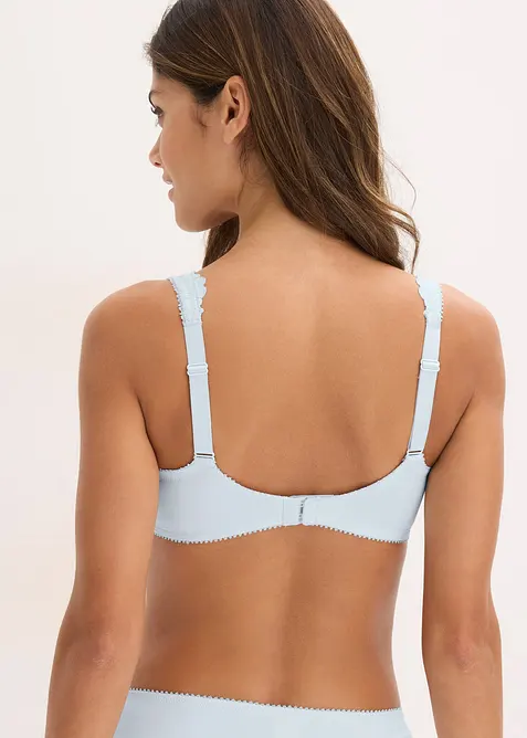 Lot de 2 soutiens-gorge minimiseurs &agrave; bretelles rembourr&eacute;es, bonprix