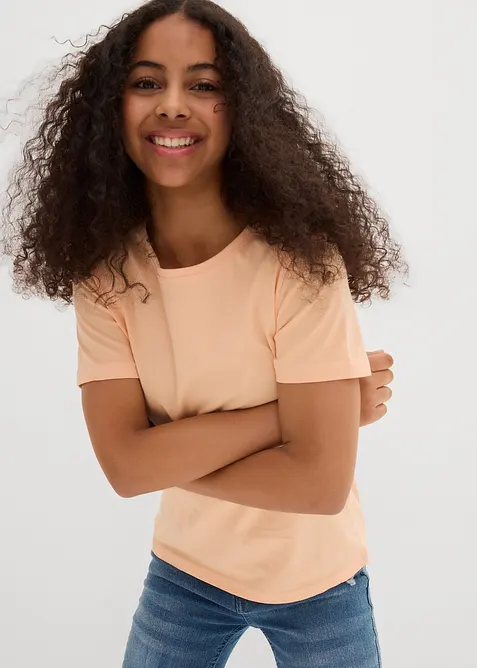 T-Shirt aus reiner Bio-Baumwolle (3er Pack), bonprix