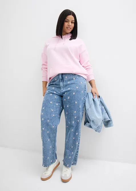 Straight-Jeans High Waist, bonprix