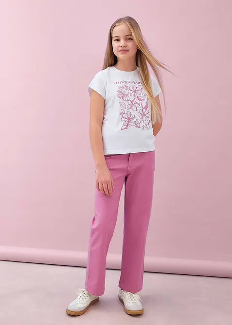 T-Shirt aus reiner Bio-Baumwolle, bonprix