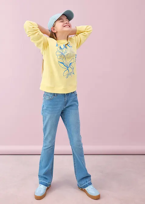 Sweatshirt aus reiner Bio Baumwolle, bonprix