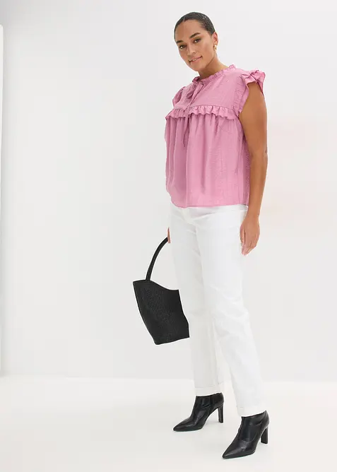 Blusenshirt aus Viskose-Mix, bonprix