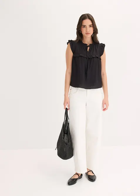 Blusenshirt aus Viskose-Mix, bonprix