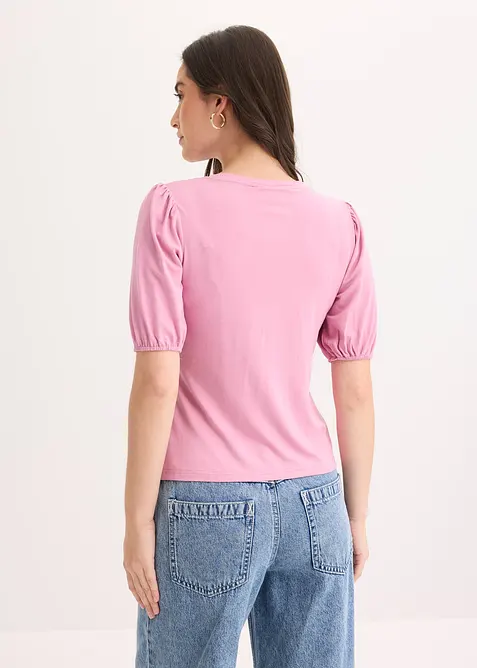 T-shirt doux en viscose extensible, bonprix