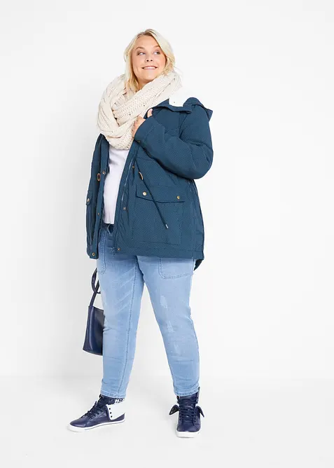 3-in-1 kuschelig gef&uuml;tterte Umstands- und Tragejacke, bonprix