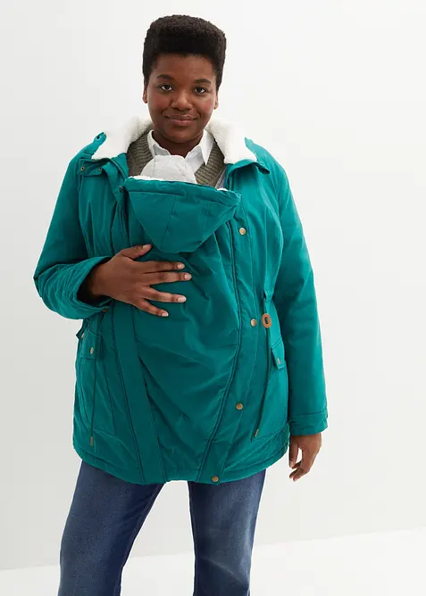 Veste de grossesse et de portage 3en1 avec doublure peluche, bonprix