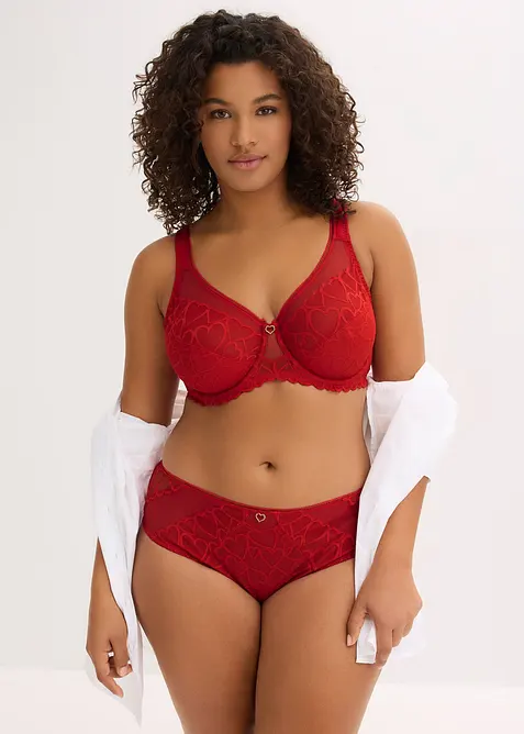 Slip maxi avec dentelle, bonprix