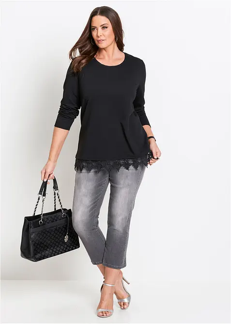 7/8 Schlupfhose mit Stretch, bonprix