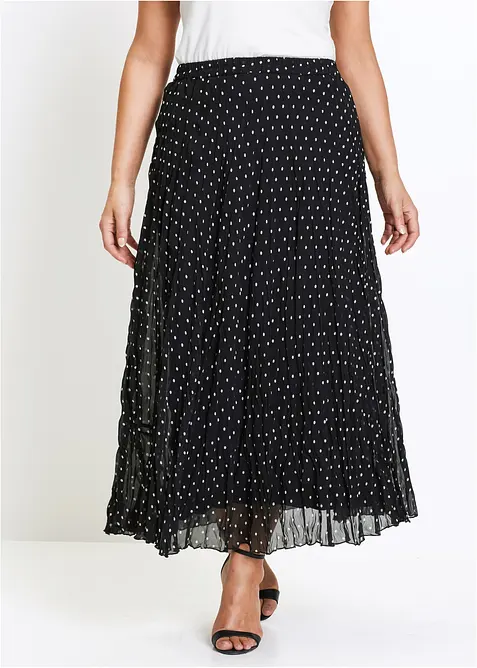 Chiffon-Rock in Crash-Optik, bonprix