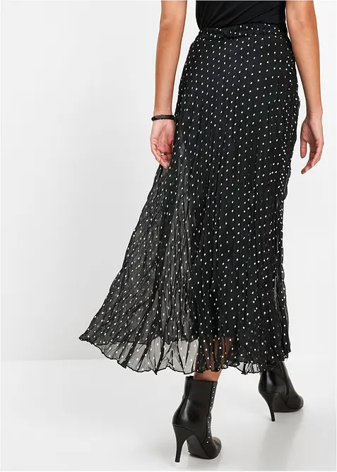 Chiffon-Rock in Crash-Optik, bonprix