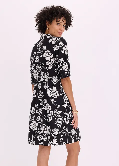 Robe-chemise en viscose fluide, bonprix