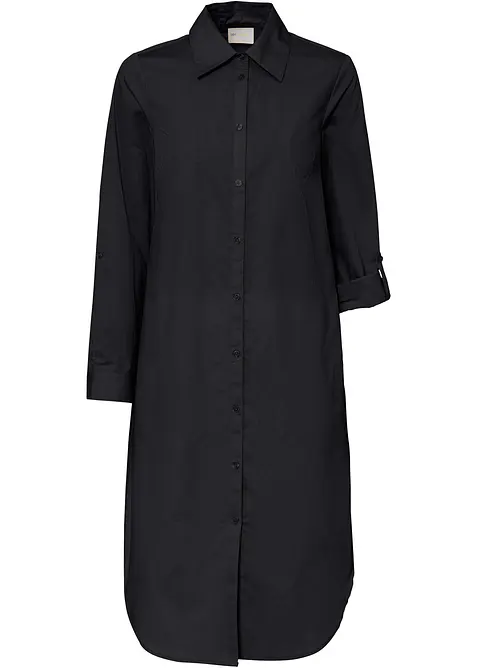 Robe-chemise en popeline de coton, bonprix