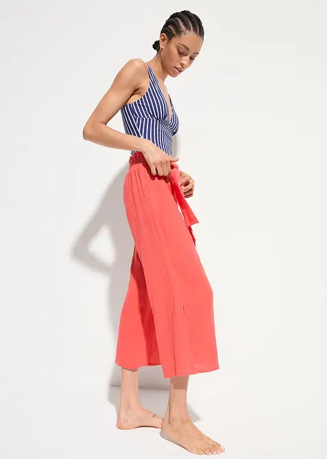 Medium Shape-Badeanzug mit tiefem Ausschnitt, bonprix