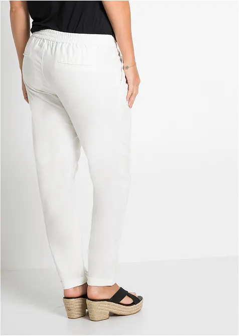 Pantalon en lin m&eacute;lang&eacute;, bonprix