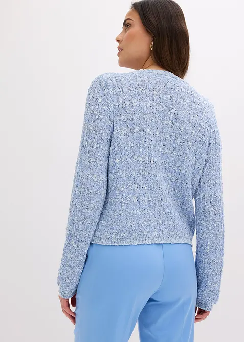 Boucl&eacute; Strickjacke, bonprix