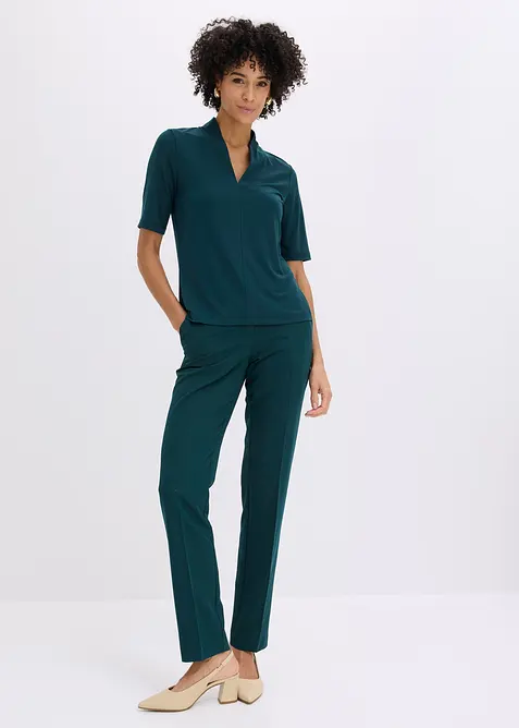 Shirt mit Kelchkragen, bonprix