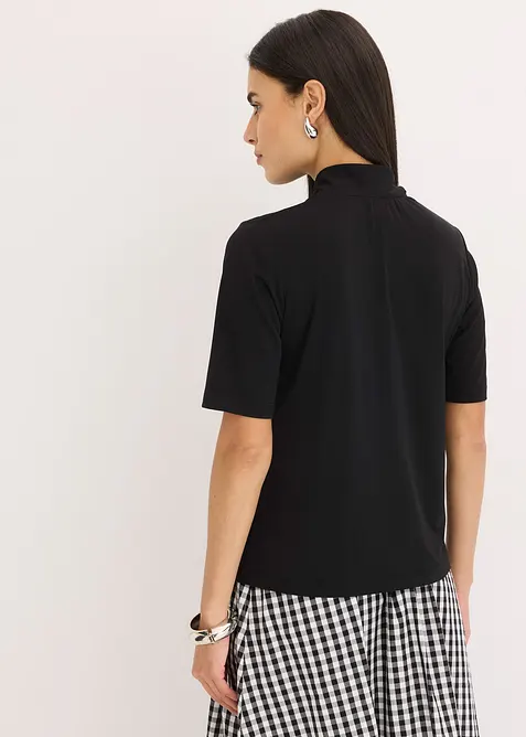 Shirt mit Kelchkragen, bonprix