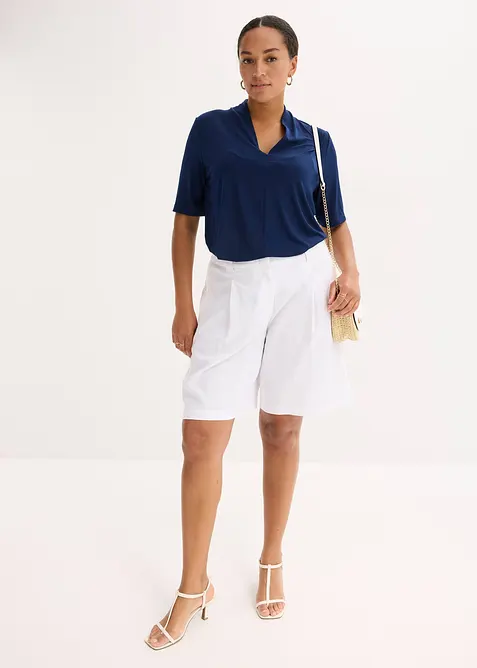 T-shirt &agrave; col calice, bonprix