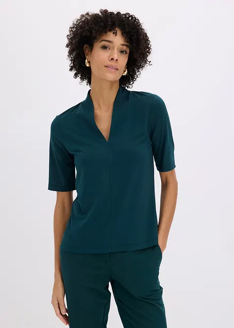 Shirt mit Kelchkragen, bonprix