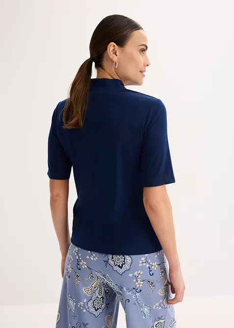 Shirt mit Kelchkragen, bonprix