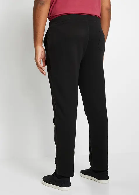 Pantalon de jogging 100% coton avec d&eacute;tails sportifs, bonprix