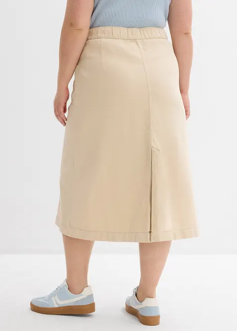 Twill-Rock aus reiner Baumwolle, bonprix