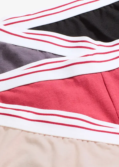 Damenboxer mittellang mit komfortabler Baumwolle (4er Pack), bonprix