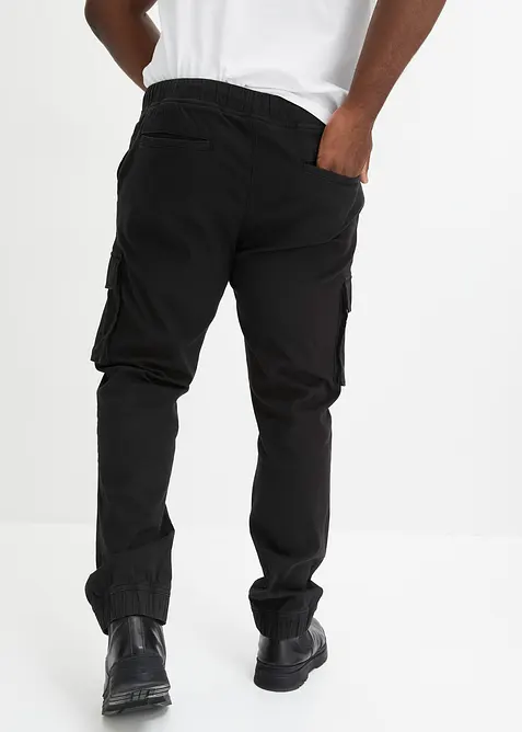 Pantalon jogger cargo droit, regular, bonprix