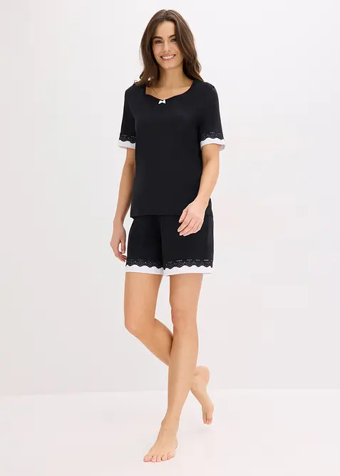 Shorty aus softem Viskose-Mix, bonprix