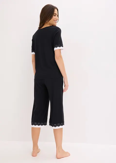 Weite Culottes aus softem Viskose-Mix, bonprix