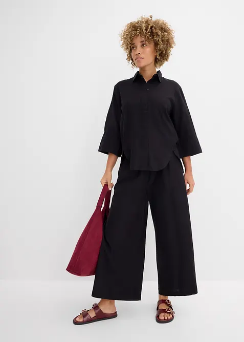 Chemisier en mati&egrave;re rafra&icirc;chissante, bonprix