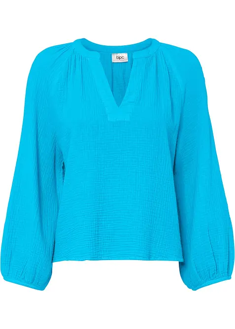 Oversize-Bluse aus Musselin, bonprix