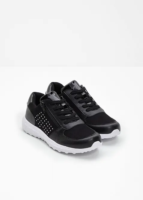 Sneaker mit Glitzersteinen, bonprix