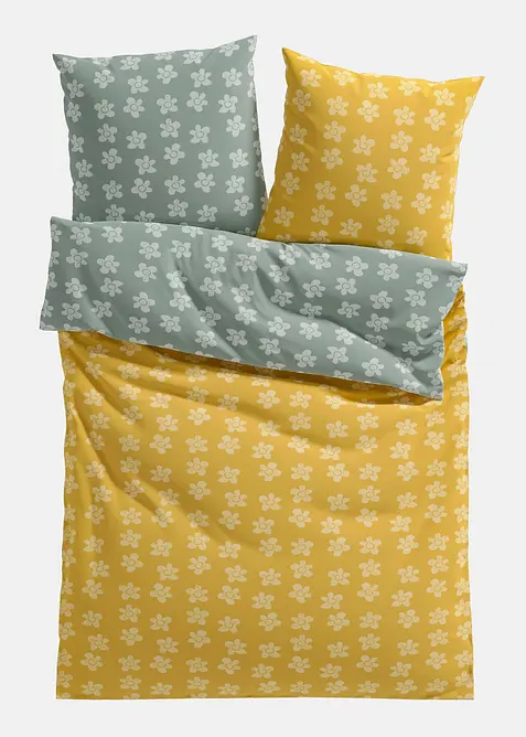 Wendbare Baumwollmix-Bettw&auml;sche, bonprix