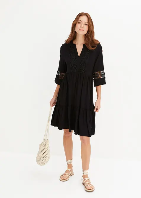 Robe-tunique en viscose douce, bonprix