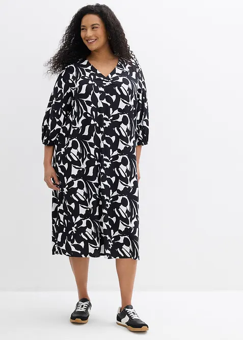 Robe longue en viscose fluide, bonprix