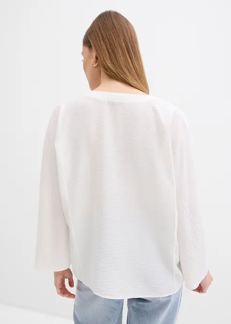 Bluse aus Baumwolle mit weiten &Auml;rmeln, bonprix