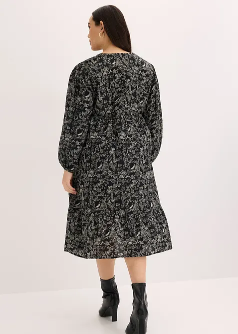 Midikleid aus Baumwolle, bonprix