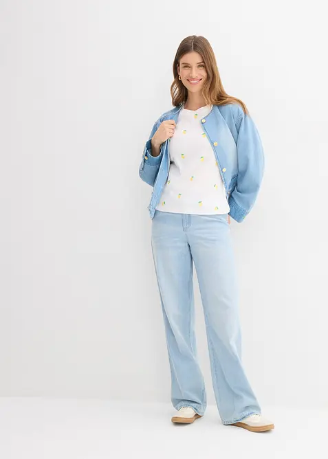 T-Shirt aus reiner Bio-Baumwolle, bonprix