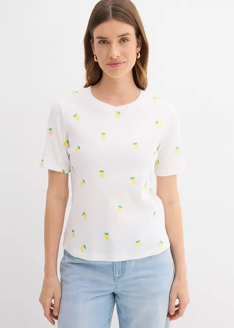 T-Shirt aus reiner Bio-Baumwolle, bonprix