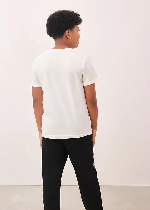 T-Shirt aus reiner Bio-Baumwolle (3er Pack), bonprix