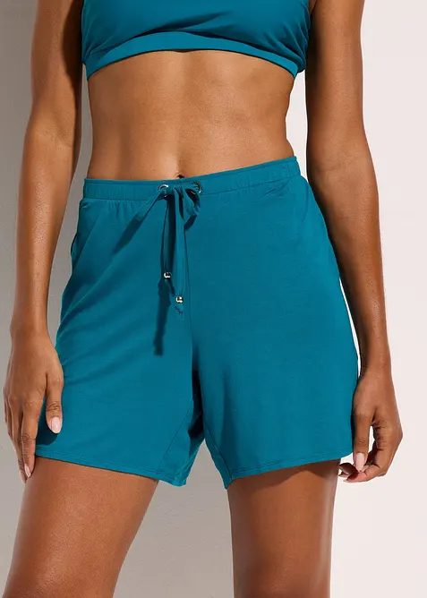 Strandshorts aus flie&szlig;endem Viskose-Mix, bonprix