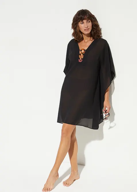 Strandtunika aus leichtem Chiffon, bonprix