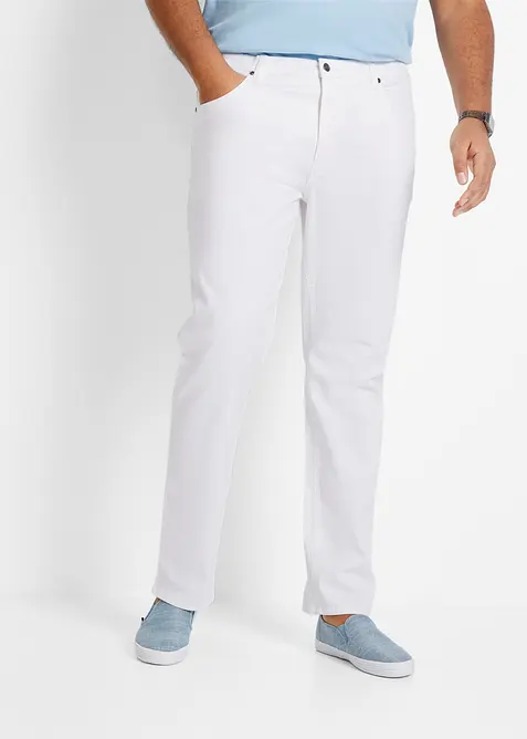 Jean extensible classique, fusel&eacute;, bonprix