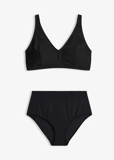 Bikini mit V-Ausschnitt (2-tlg.Set), bonprix
