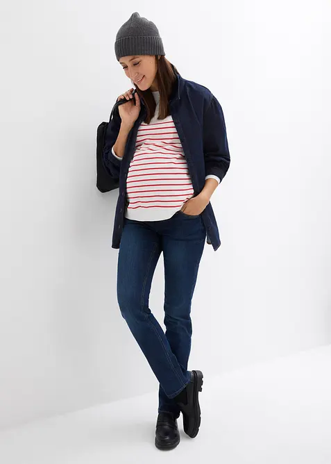 Umstandsjeans aus Bio-Baumwolle, Straight Leg, bonprix