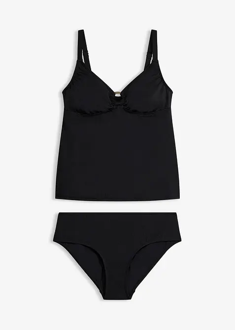 Tankini mit Ringdetail (2-tlg.Set), bonprix