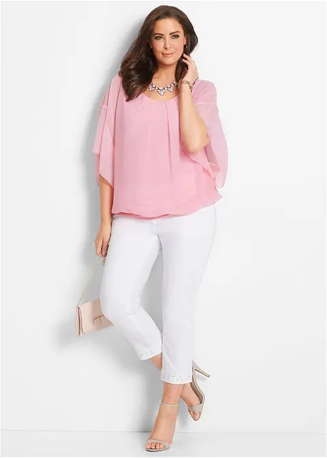 Blouse en mousseline, bonprix